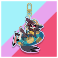 Image 1 of Lemon Octavia Keychain
