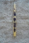 Crescent/Hummingbird/Lily with Bulb Copper Adorned Taper