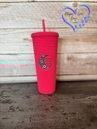 Image 1 of 24oz She was like the Moon Studded Tumbler