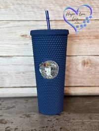 Image 1 of 24oz Wild Soul Studded Tumbler