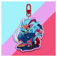 Image 1 of Grapefruit Ozzie Keychain