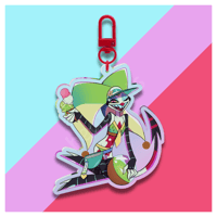 Image 1 of Kiwi Fizz Keychain