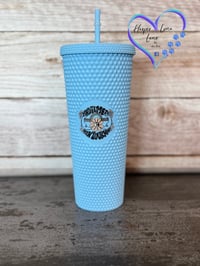 Image 4 of 24oz Find Time to Open Your Mind Studded Tumbler