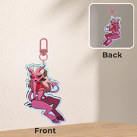 Image 2 of Mayberry Watermelon Keychain