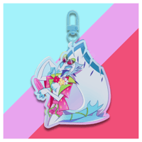 Image 1 of Strawberry Andrealphus Keychain