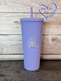 Image 1 of 24oz Lake Life Studded Tumbler