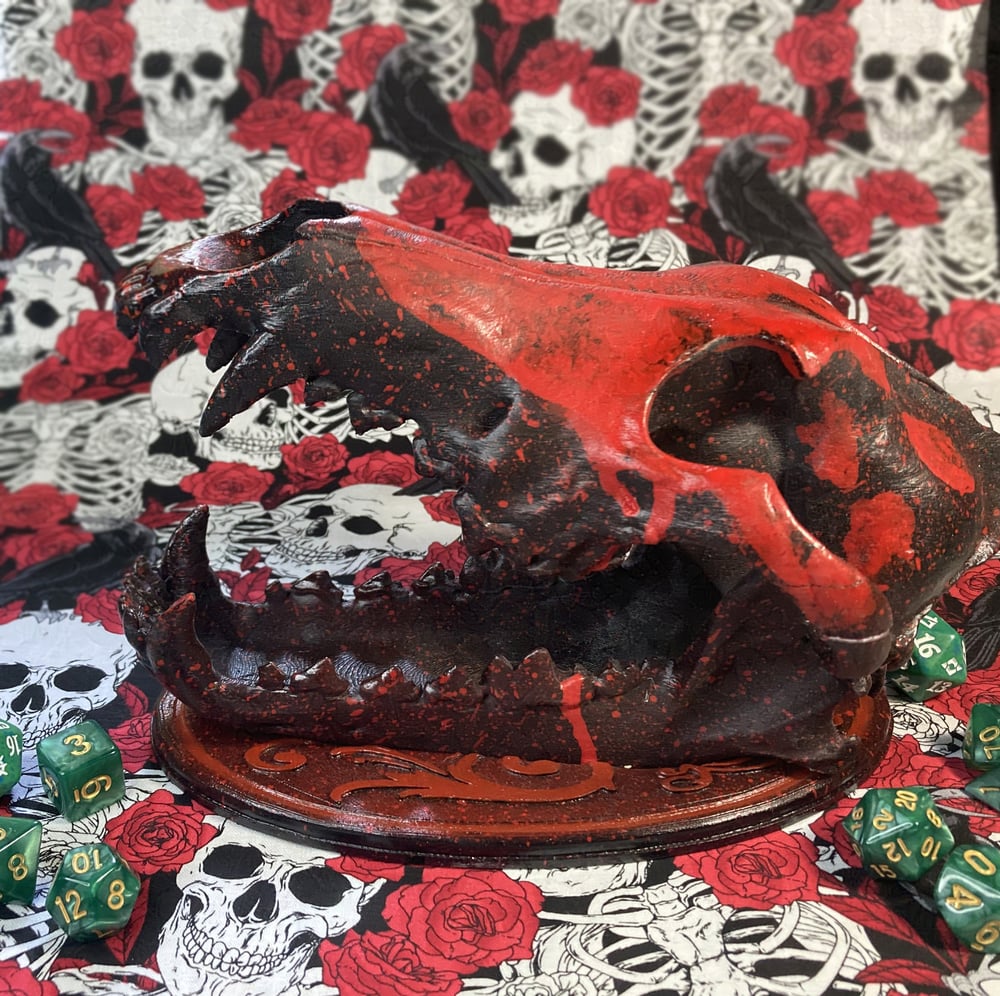 Barbarian Wolf Skull