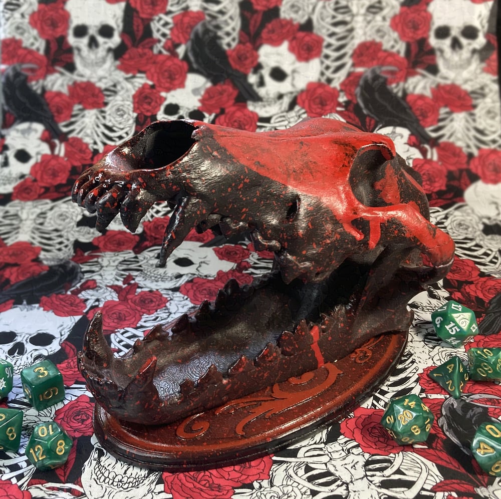 Barbarian Wolf Skull