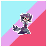 Cherry Stolas Sticker
