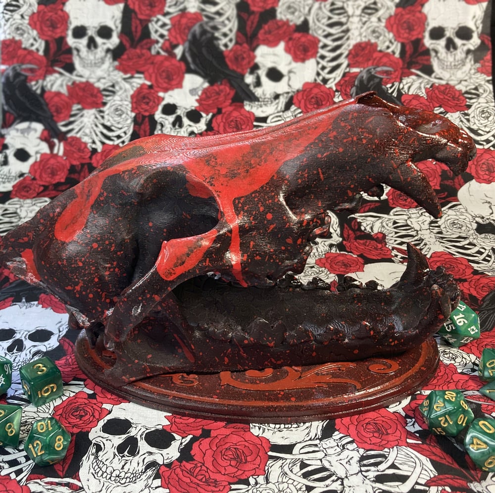 Barbarian Wolf Skull