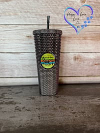 Image 1 of 24oz Let the Summer Fun Begin Studded Tumbler