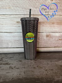 Image 2 of 24oz Let the Summer Fun Begin Studded Tumbler