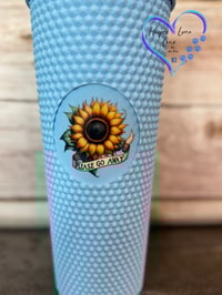 Image 2 of 24oz Please Go Away Studded Tumbler