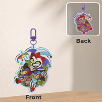 Image 2 of Kangaroo Apple Mammon Keychain