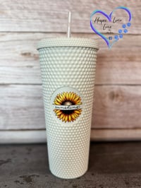 Image 2 of 24oz Sunshine Studded Tumbler