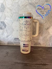 Image 7 of 40oz Fourth Wing Engraved Tumbler Custom Order