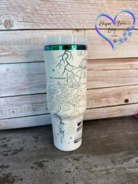 Image 18 of 40oz Fourth Wing Engraved Tumbler Custom Order