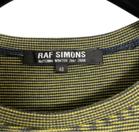 Image 4 of '07 Raf Simons "R" Logo Striped Longsleeve - M