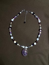 Image 3 of Amethyst Fairy Necklace 