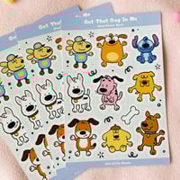 Image 6 of Got That Dog in Me Vinyl Sticker Sheet