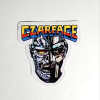 Image 1 of Czarface MF DOOM Super Group Collaboration Glossy Finish Paper Sticker 
