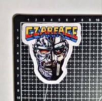 Image 2 of Czarface MF DOOM Super Group Collaboration Glossy Finish Paper Sticker 
