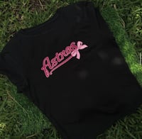Astros Coquette Crop top