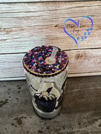 Image 1 of 16oz Wednesday Adams Glass Can 
