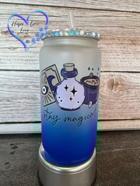 Image 1 of 16oz Stay Magical Glass Can 