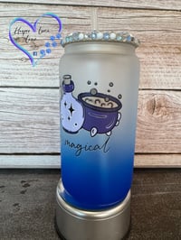 Image 5 of 16oz Stay Magical Glass Can 
