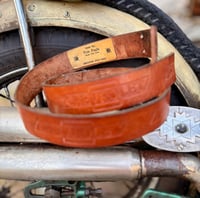 Image 2 of Original Tom Fugle Chevrolet Leather Belt