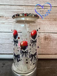 Image 2 of 16oz Balloon Horror Glass Can 