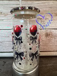 Image 3 of 16oz Balloon Horror Glass Can 