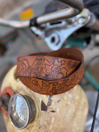 Image 1 of Original Tom Fugle Wild Times Brown Leather Belt