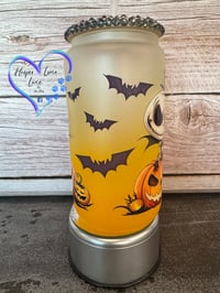 Image 3 of 16oz Jack Nightmare Before Christmas Halloween Glass Can
