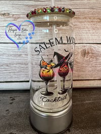 Image 2 of 16oz Salem Witch Cocktail Club Glass Can 