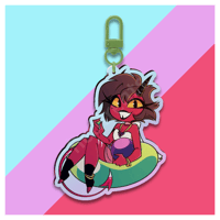 Image 1 of Grape Millie Keychain