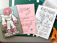 Image 1 of TOYBOXCOFFIN SUPER SAVER 3 PACK! 2 NEW CF REPRINTS & JUNWOO PARK / YOUNGKYUM KIM SPLIT ZINE