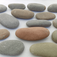 Image 3 of Long Sea pebbles