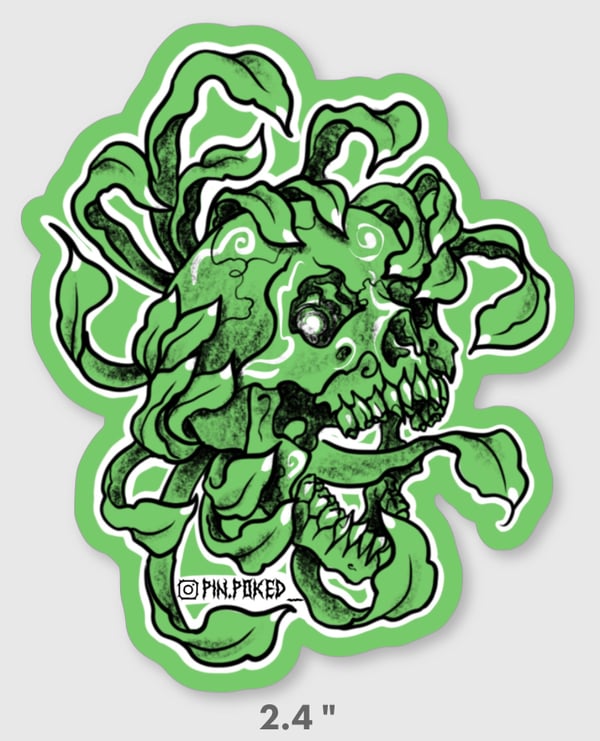 Image of Skullsanthemum sticker