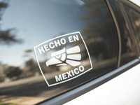Image 7 of Hecho En Mexico Car Decals(1 or 2pack).