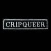 CripQueer Patch | Black & White Rectangle