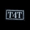 T4T Patch | Black & White Rectangle