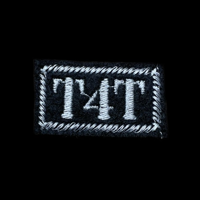 T4T Patch | Black & White Rectangle