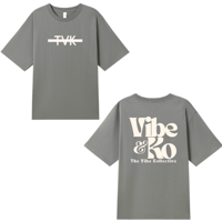 OVERSIZE TEE - Charcoal