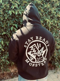 Image 2 of Manada De Lobos (Black Hoodie)