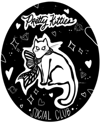 Image 2 of  Studio Purr: Pretty Kitties Social Club Unisex oversized t-shirt