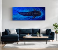 Image 1 of Original Art 'Whale Shark Blues'