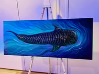 Image 4 of Original Art 'Whale Shark Blues'