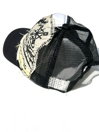 Image of Never Doing Nothing Trucker in Black 